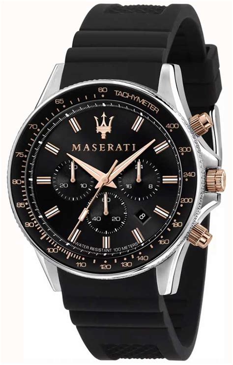 who makes maserati watches.